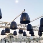 Pixel Sound. Sistema audio per locali e strutture, dotato di contenimento sonoro. Tetto suono Pixelsound.